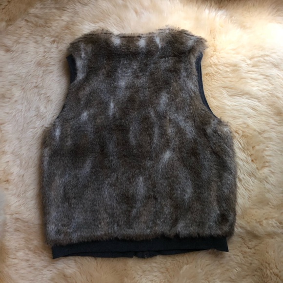 Splendid Ashville reversible faux fur vest m - Picture 3 of 7